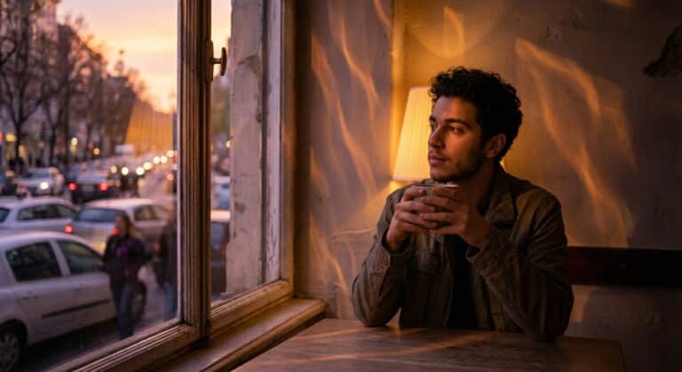 highly sensitive person emotional depth cinematic scene